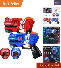 Laser Tag Set of 2 Guns &