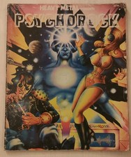 Heavy Metal PsychoRock #1 (1977) 1st Print by Macedo Rare
