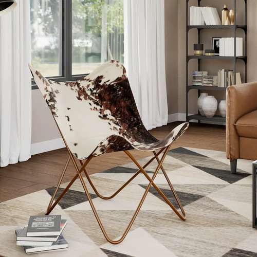 Walplus brown white butterfly - white,