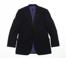Ventuno 21 Men's Black Blazer
