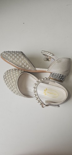Girls ivory pearl diamante - girls,