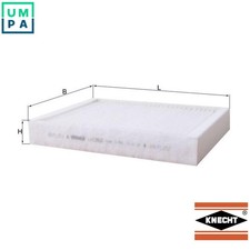 FILTER CABIN AIR LA 1263 FOR