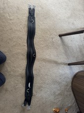 Harry Dabbs Platinum Contoured Waffle Black Girth 54-inch (135cm)