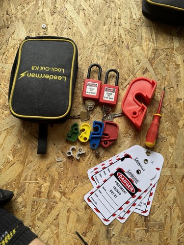 Electrical lock out kit - out,