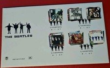 GB - 2007 - "The Beatles" -Set Of 6 Stamps On Stuart First Day Cover