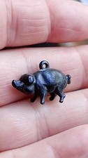 Antique metal pig - metal,