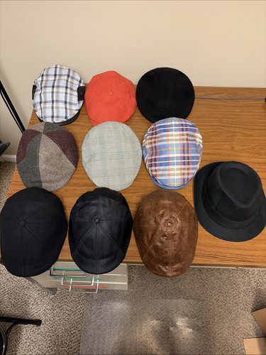 Lot hats boston scally - 10, hats: