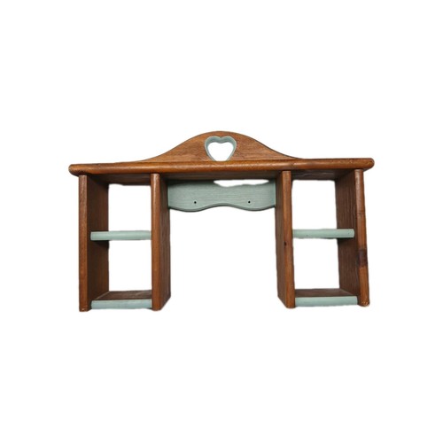 Vtg handmade solid oak - handmade,
