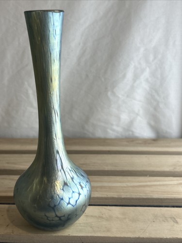 Okra iridescent glass onion - glass,