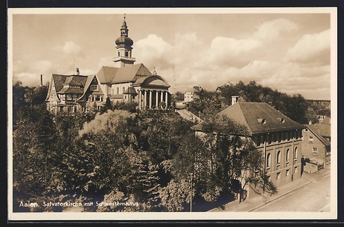 Aalen salvator church - church, with
