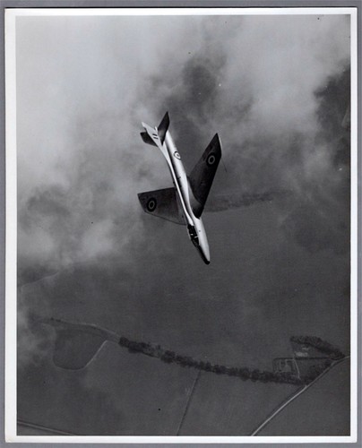 Hawker hunter large vintage - hawker,