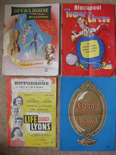 Blackpool theatre programmes - blackpool,