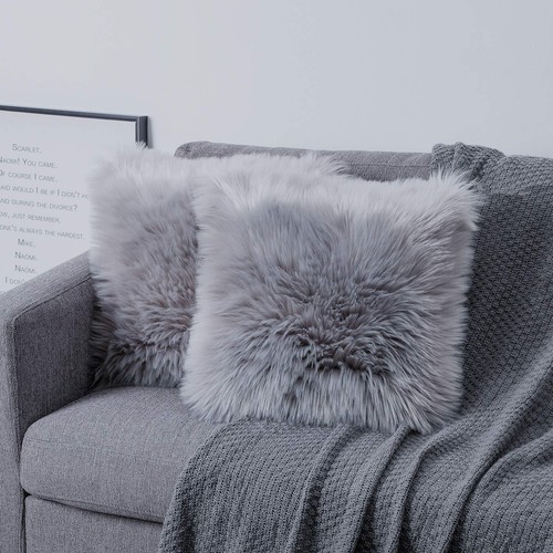 Oyimua soft faux - faux, cushion