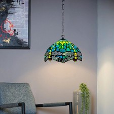 Tiffany Green Dragonfly Style