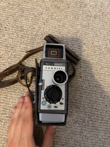 Vintage bell howell - &, sundial
