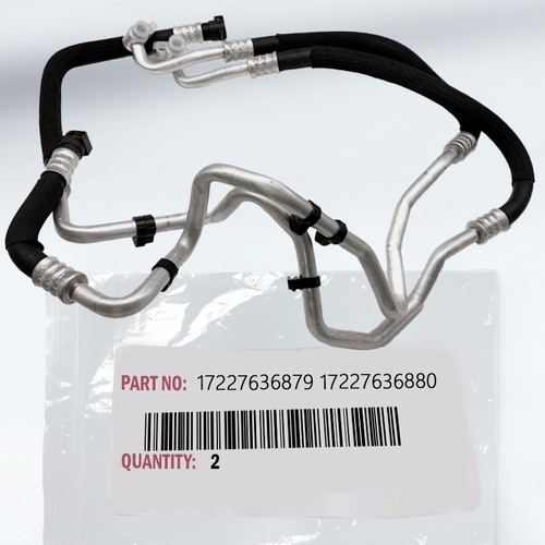 Engine oil cooler - oil, hose