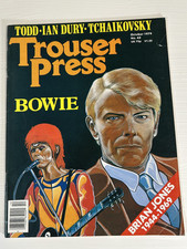 Trouser Press Magazine Vintage