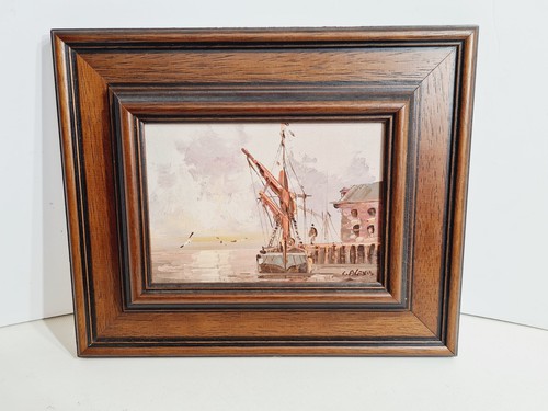 Sailing boat harbour - boat, at