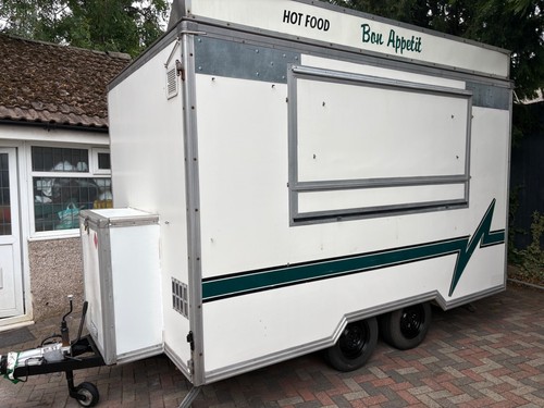 Catering trailer street - trailer, food