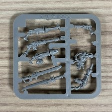 USED WEAPON SPRUE ELDAR AELDARI 1990 WARHAMMER GAMES WORKSHOP 40K SHURIKEN