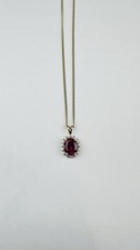 Red Spinel and Diamond