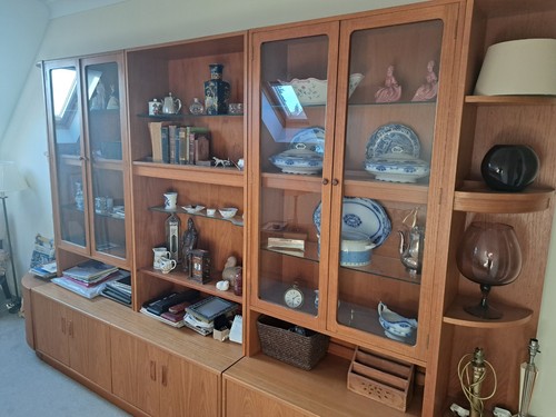 Gplan teak retro display - display, unit