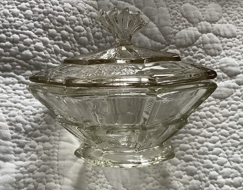 1930s art deco lidded bagley - 1930s,