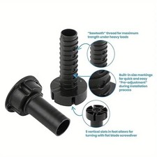4Pcs Easy Plumb Adjustable