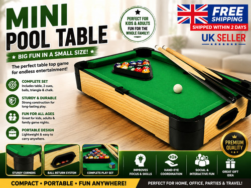 Mini pool billiard table - pool, set