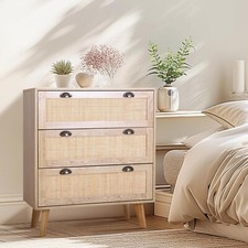 Rattan Cabinet Dresser
