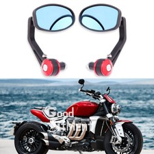 7/8" Motorcycle Red Bar End