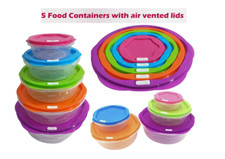 5 Hexagonal Fresh Food Storage