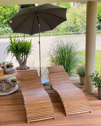 Set outdoor sun lounger - of,