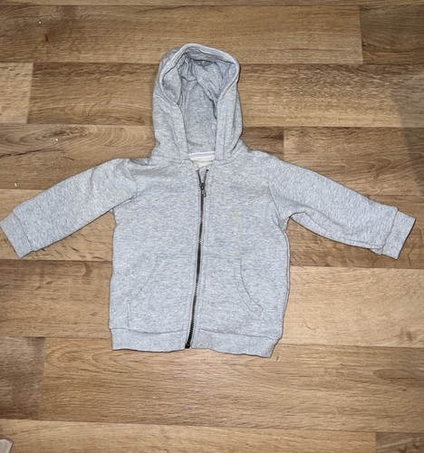 Baby boy grey zip hoodie - boy,