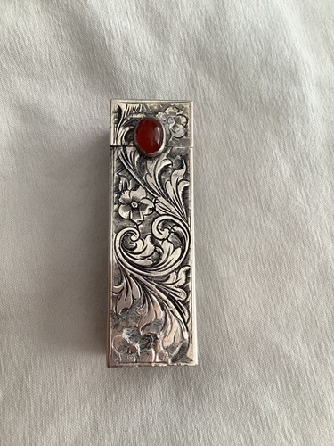 Antique silver lipstick - ,