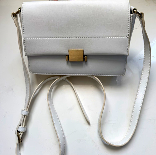 Aldo praets white crossbody - praets,