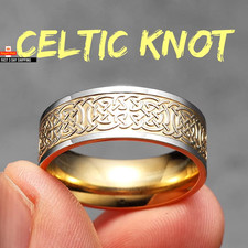 Viking Celtic Knot Men Rings
