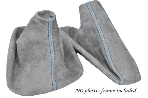 Blue stitching light - light, grey