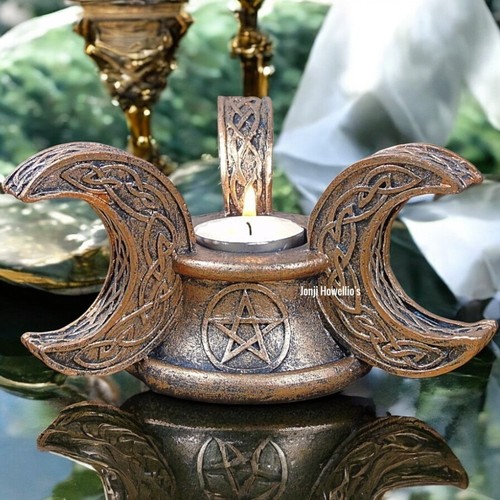 Pentagram candle holder - candle,