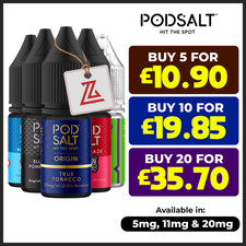 Pod Salt Nic Salt | 10ml E