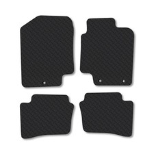 Hyundai i20 (2008-2015) 5mm Rubber Premium Car Mats Heavy-Duty Tailored Fit