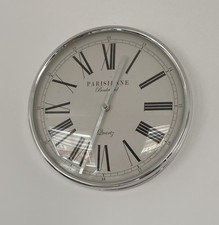 Sainsbury’s Home Silver Effect Roman Wall Clock