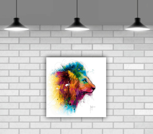 Lion colourful patrice - lion,