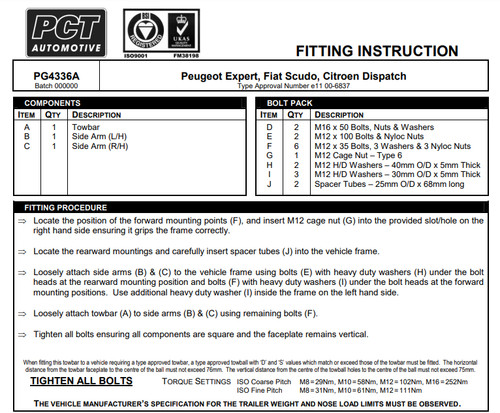 Pct fixed flange - pct,