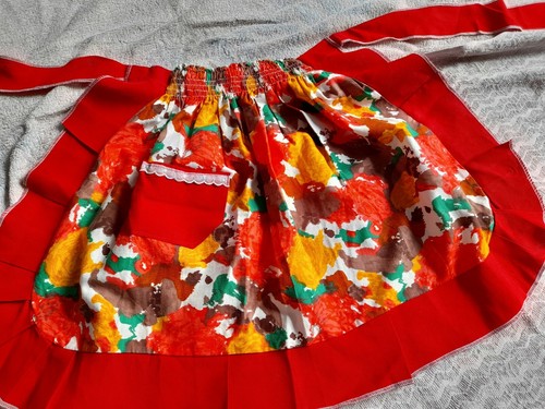 Ladies vintage apron - ladies,