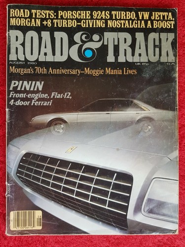 Road track magazine - track,