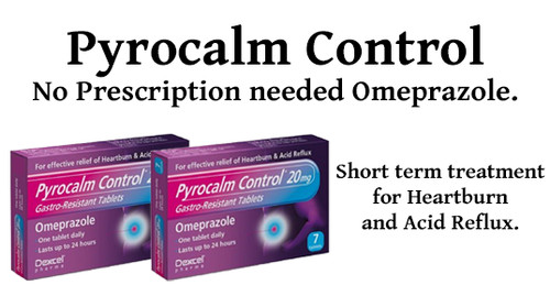 Pyrocalm omeprazole 20mg - pyrocalm,