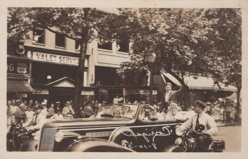 Vintage parade convertible car - vintage,