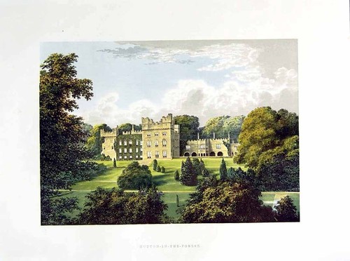 Original old antique print - original,