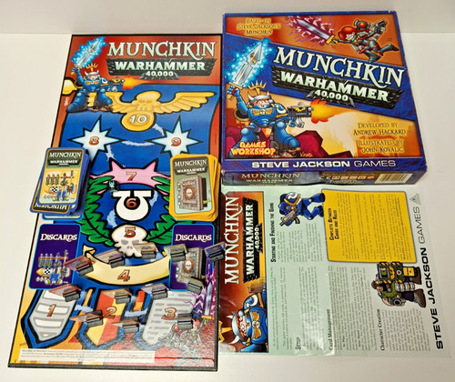 Munchkin warhammer 000 - warhammer, card